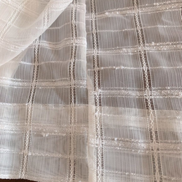 Source Unknown Other Panel Light Cream Curtain Panel Poshmark